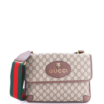 Gucci Neo Vintage Flap Messenger GG Coated Canvas Medium
