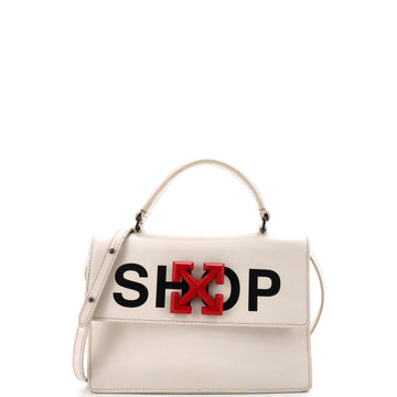 Off White Jitney 1.4 Bag Printed Leather