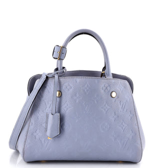 Louis Vuitton Montaigne Handbag Monogram Empreinte Leather BB