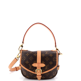Louis Vuitton Saumur Handbag Monogram Canvas BB