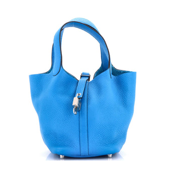 Hermes Picotin Lock Bag Clemence PM