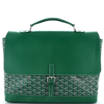 Goyard Citadin Messenger Briefcase Coated Canvas