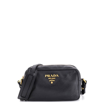 Prada Dual Strap Camera Bag Vitello Daino