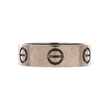 Cartier Love Band Ring 18K White Gold