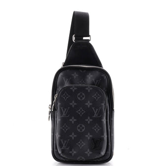 Louis Vuitton Avenue Sling Bag NM Monogram Eclipse Canvas