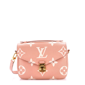 Louis Vuitton Pochette Metis Bicolor Monogram Empreinte Giant