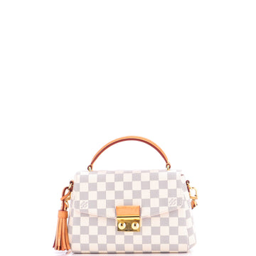 Louis Vuitton Croisette Handbag Damier
