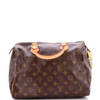 Louis Vuitton Speedy Handbag Monogram Canvas 30