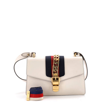 Gucci Sylvie Shoulder Bag Leather Small