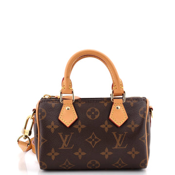 Louis Vuitton Speedy Bandouliere NM Bag Monogram Canvas Nano