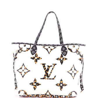 Louis Vuitton Neverfull NM Tote Limited Edition Jungle Monogram Giant MM