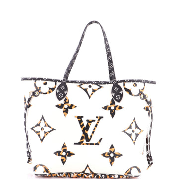 Louis Vuitton Neverfull NM Tote Limited Edition Jungle Monogram Giant MM