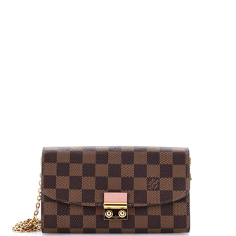 Louis Vuitton Croisette Chain Wallet Damier