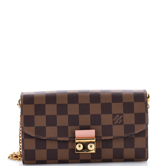 Louis Vuitton Croisette Chain Wallet Damier