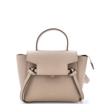 Celine Belt Bag Textured Leather Pico