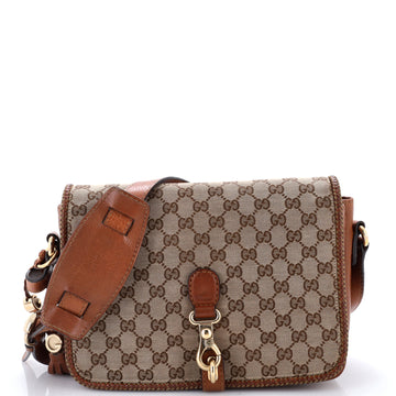 Gucci Marrakech Messenger Bag GG Canvas with Leather Medium