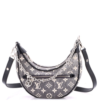 Louis Vuitton Loop Handbag Monogram Jacquard Denim