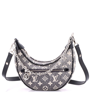 Louis Vuitton Loop Handbag Monogram Jacquard Denim