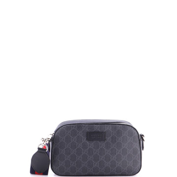 Gucci Web Camera Shoulder Bag GG Coated Canvas Small