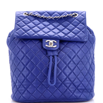 Chanel Urban Spirit Backpack Quilted Lambskin Large