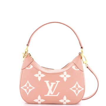Louis Vuitton Bagatelle NM Handbag Bicolor Monogram Empreinte Giant