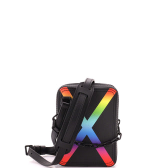 Louis Vuitton Danube Messenger Bag Rainbow Taiga Leather