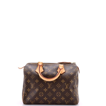Louis Vuitton Speedy Handbag Monogram Canvas 25