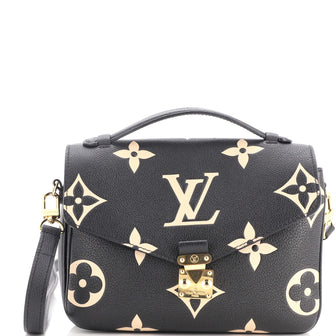 Louis Vuitton Pochette Metis Bicolor Monogram Empreinte Giant