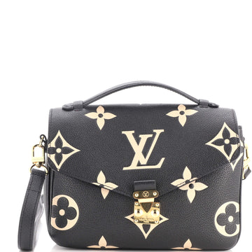 Louis Vuitton Pochette Metis Bicolor Monogram Empreinte Giant