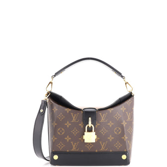 Louis Vuitton Bento Box Handbag Reverse Monogram Canvas EW