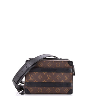 Louis Vuitton Handle Soft Trunk Bag Macassar Monogram Canvas
