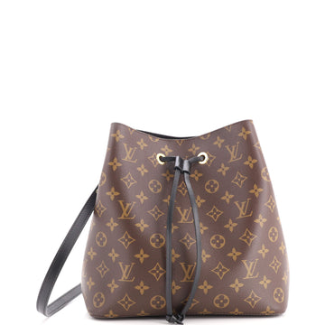 Louis Vuitton NeoNoe Handbag Monogram Canvas with Leather MM