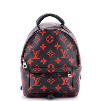 Louis Vuitton Palm Springs Backpack Limited Edition Monogram Infrarouge Mini