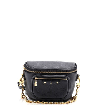 Louis Vuitton Bum Bag Monogram Empreinte Leather Mini