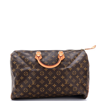 Louis Vuitton Speedy Handbag Monogram Canvas 40
