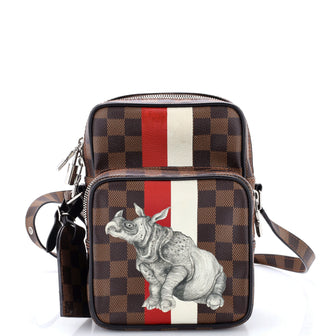 Louis Vuitton Amazone Bag Limited Edition Chapman Savane Damier