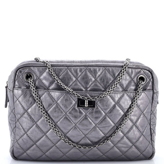 Chanel Reissue Camera Bag Quilted Aged Calfskin Large