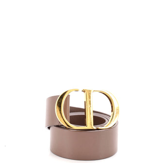 Christian Dior 30 Montaigne Belt Leather Medium