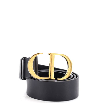 Christian Dior 30 Montaigne Belt Leather Medium