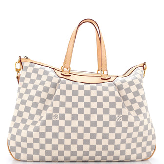 Louis Vuitton Siracusa Handbag Damier GM