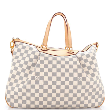 Louis Vuitton Siracusa Handbag Damier GM