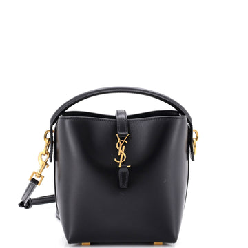Saint Laurent Le 37 Bucket Bag Leather Mini