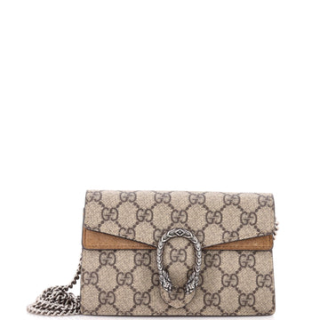 Gucci Dionysus Bag GG Coated Canvas Super Mini