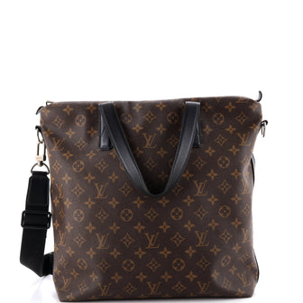 Louis Vuitton Kitan Handbag Macassar Monogram Canvas