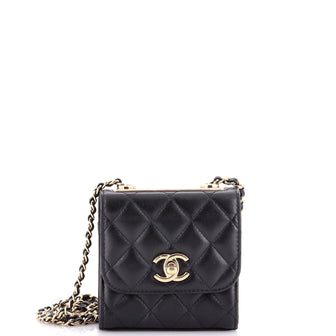 Chanel Trendy CC Clutch with Chain Quilted Lambskin Small