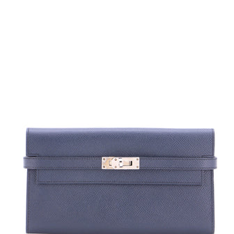 Hermes Kelly Wallet Verso Epsom Long