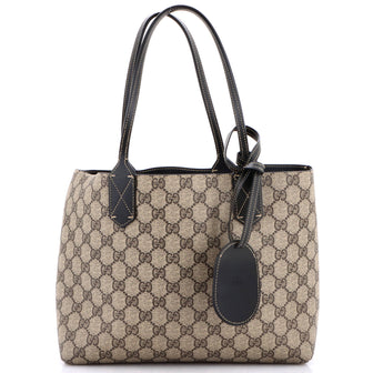 Gucci Reversible Tote GG Print Leather Small