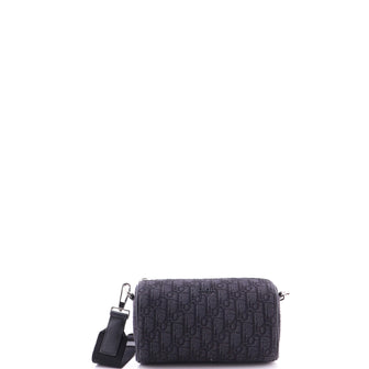 Christian Dior Roller Messenger Bag Oblique Canvas Mini