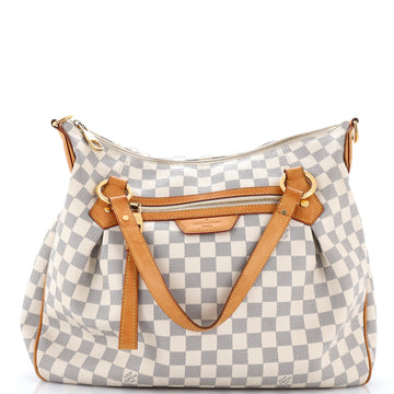 Louis Vuitton Evora Handbag Damier MM