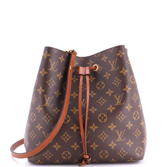 Louis Vuitton NeoNoe Handbag Monogram Canvas with Leather MM